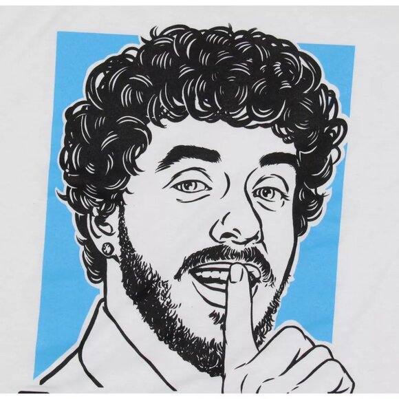 NEW Jack Harlow Men's Nail Tech Song Character Rapper Adult Music T-Shirt Tee - Picture 3 of 12